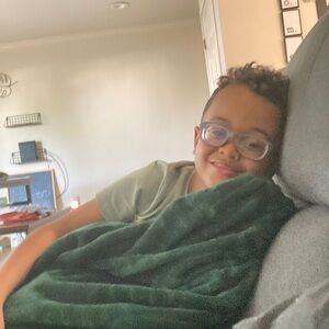 Levi's Dark Green Blanket